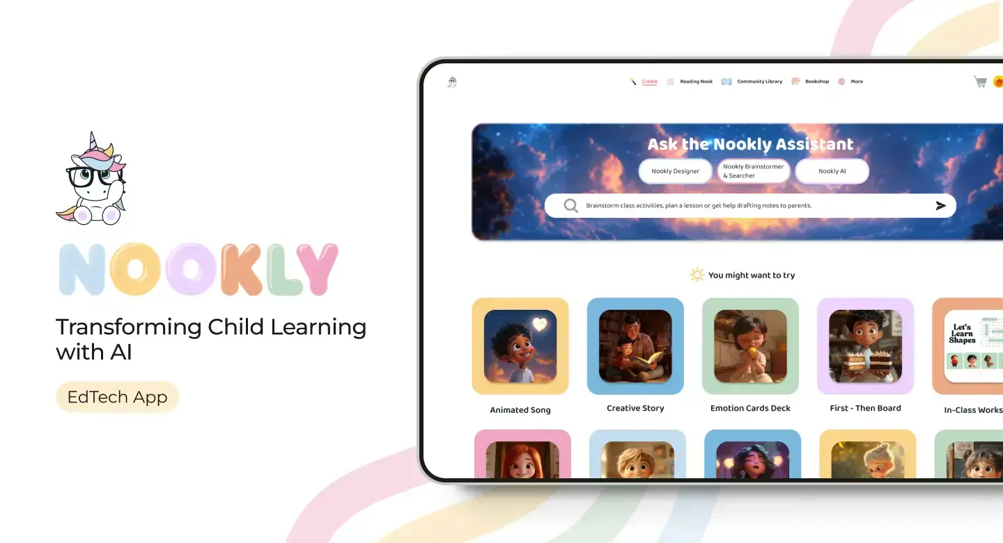 Nookly – Transforming Child Learning with AI's image