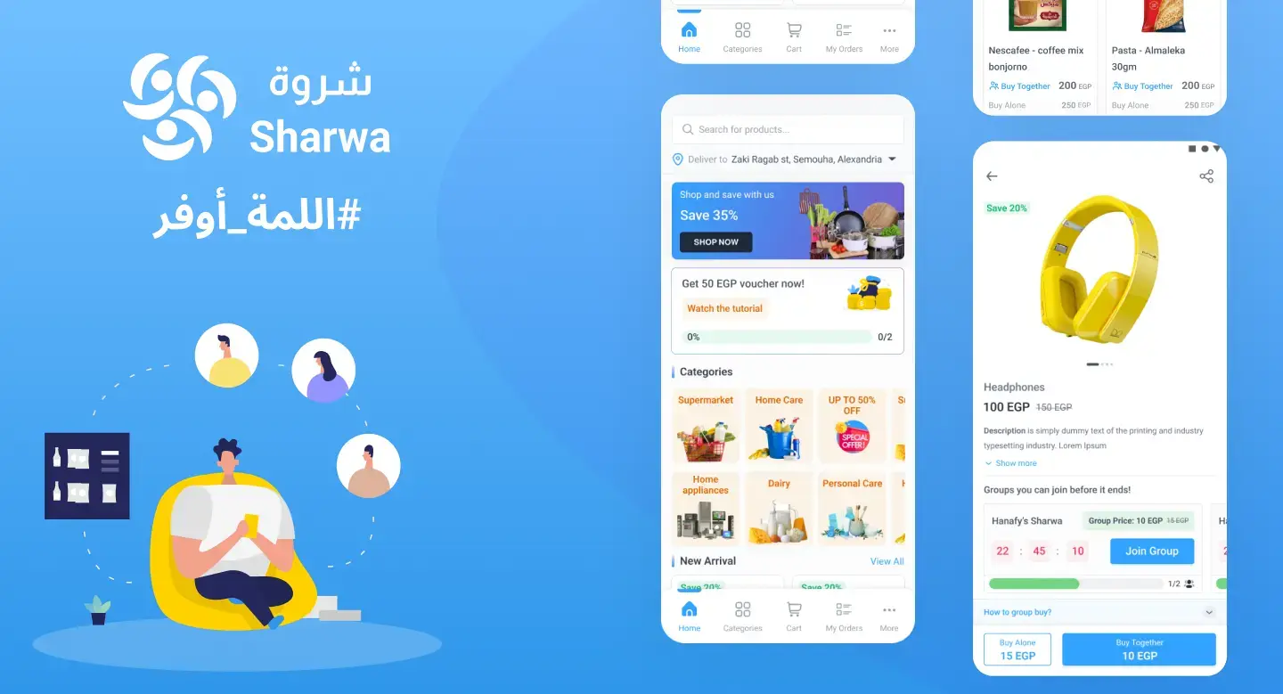 Sharwa–Redefining Online Shopping in the UAE's image